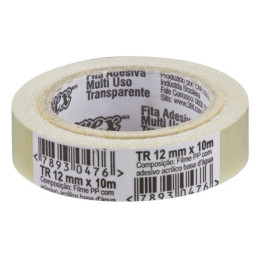 FITA ADESIVA 12mm X 10m TRANSPARENTE DUREX 3M