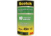 FITA ADESIVA 45mm X 45m TRANSPARENTE SCOTCH C/4 ROLOS 5802 3M