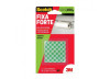 FITA ADESIVA DUPLA FACE 25mm X 25mm ESPUMA QUADRINHOS ESPUMA FIXA FORTE USO INTERNO SCOTCH 3M
