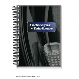 INDICE TELEFONICO ESPIRAL CAPA DURA COMERCIAL S.D 2530 82FLS