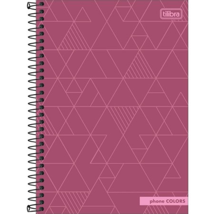 INDICE TELEFONICO ESPIRAL PHONE COLOR TILIBRA 2328 39FLS