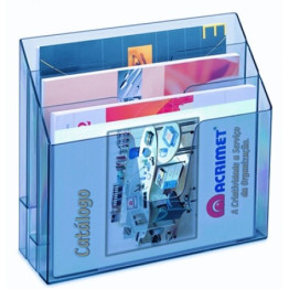 ORGANIZADOR DE ESCRITORIO HORIZONTAL AZUL ACRIMET 860