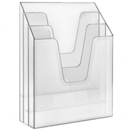 ORGANIZADOR DE ESCRITORIO VERTICAL CRISTAL ACRIMET 864