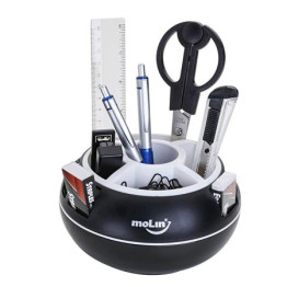 ORGANIZADOR DE MESA PRETO C/ BRANCO 17116 MOLIN