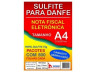 PAPEL SULFITE A4 75G 210 X 297 DANFE PICOTADO 500 FLS TAMOIO