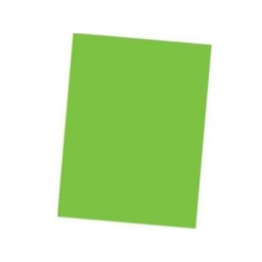 PAPEL SULFITE OFICIO 180g 60KG VERDE 100FLS