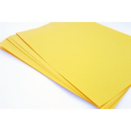 PAPEL SULFITE OFICIO 180GR 60KG AMARELO 20FLS