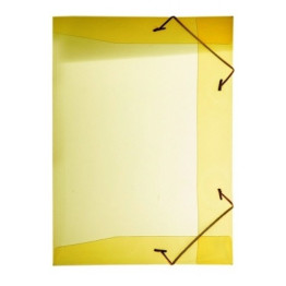 PASTA ABA ELASTICA 1/2 OFICIO AMARELA DELLO LINE 0252.A