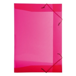 PASTA ABA ELASTICA 1/2 OFICIO VERMELHA DELLO LINE 0252.U