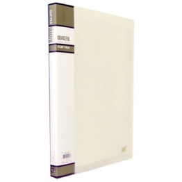 PASTA C/GRAMPO MOLA 24X34 CRISTAL YES 911PS