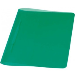 PASTA C/GRAMPO PLASTICO VERDE DELLOPLAST 0,42MICRA DELLO 0291.T