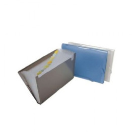 PASTA SANFONA A-4 12 DIVISOES FUME LINE POLIBRAS 90716