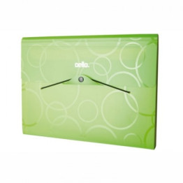 PASTA SANFONA A-4 12 DIVISOES VERDE SMILLE DELLO 6070.T