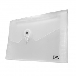 PASTA SANFONA A-6 5 DIVISOES CRISTAL P/ BOLSA DAC 673PP