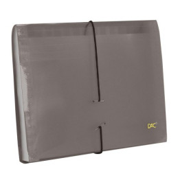 PASTA SANFONA DUPLICATA 12 DIVISOES FUME LINE DAC 6011PP-FM