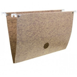 PASTA SUSPENSA MARMORIZADA PINTADA CASTANHA C/HASTE METALICA C/50 DELLO 0047.F.0050