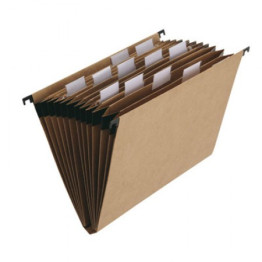 PASTA SUSPENSA SANFONADA KRAFT SUPER C/12 DIVISOES DELLO 0010.X.0006