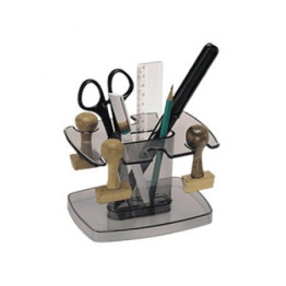 PORTA CARIMBO 6 LUGARES C/BASE FUME ACRIMET 806