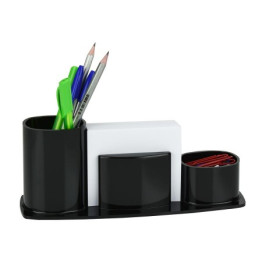 PORTA LAPIS CLIPS E LEMBRETE PRETO MILLENNIUM ACRIMET 740