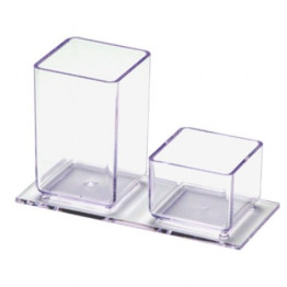 PORTA LAPIS E CLIPS CRISTAL ACRIMET 939