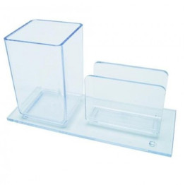 PORTA LAPIS E LEMBRETE CRISTAL ACRIMET 938