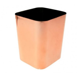 PORTA LAPIS METALIZADO ROSE GOLD DELLO 3029.RG