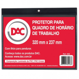 PORTA QUADRO HORARIO DE TRABALHO 320x237mm 046 DAC