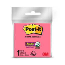 POST-IT 654 76X76MM 45FLS ROSA 3M