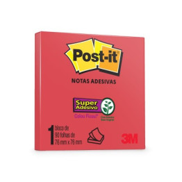 POST-IT 654 76X76MM 90FLS TELHA 3M