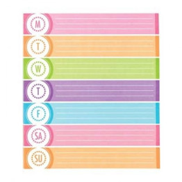 POST-IT CALENDARIO COLORIDO 18X20CM 25FLS 3M