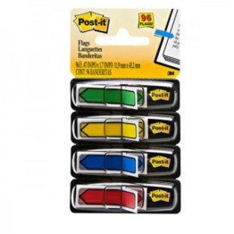 POST-IT FLAGS 684-ARR3 SETA SORTIDAS 3M