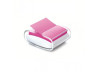 POST-IT POP-UP SUPORTE TRANSPARENTE E BRANCO + 1 BL ROSA 76X76MM 90FLS 3M