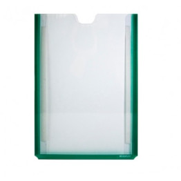 QUADRO ACETATO A4 CRISTAL RETRATO DUPLA FACE ISOFLEX A4-AD-VD