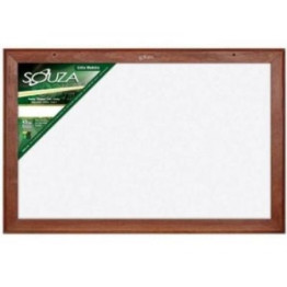 QUADRO BRANCO 60 X 90 MADEIRA MOGNO 2009 SOUZA