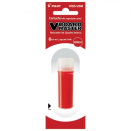REFIL P/CANETA Q.BRANCO VERMELHA WBS PILOT