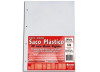 SACO PLASTICO OFICIO MEDIO C/4 FUROS C/100 PP - 1415 CHIES