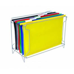 SUPORTE P/ PASTA SUSPENSA METAL P/10 PASTAS POLIBRAS 96402