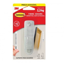SUPORTE P/ QUADROS COMMAND C/1 3M