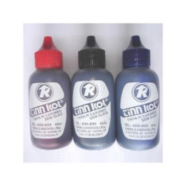 TINTA PARA CARIMBO 40ML PRETO TINN-KOL 1910/1